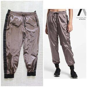 Allyson Felix & Athleta Legend Luxe Track pants Size L Olympian Joggers Pull on